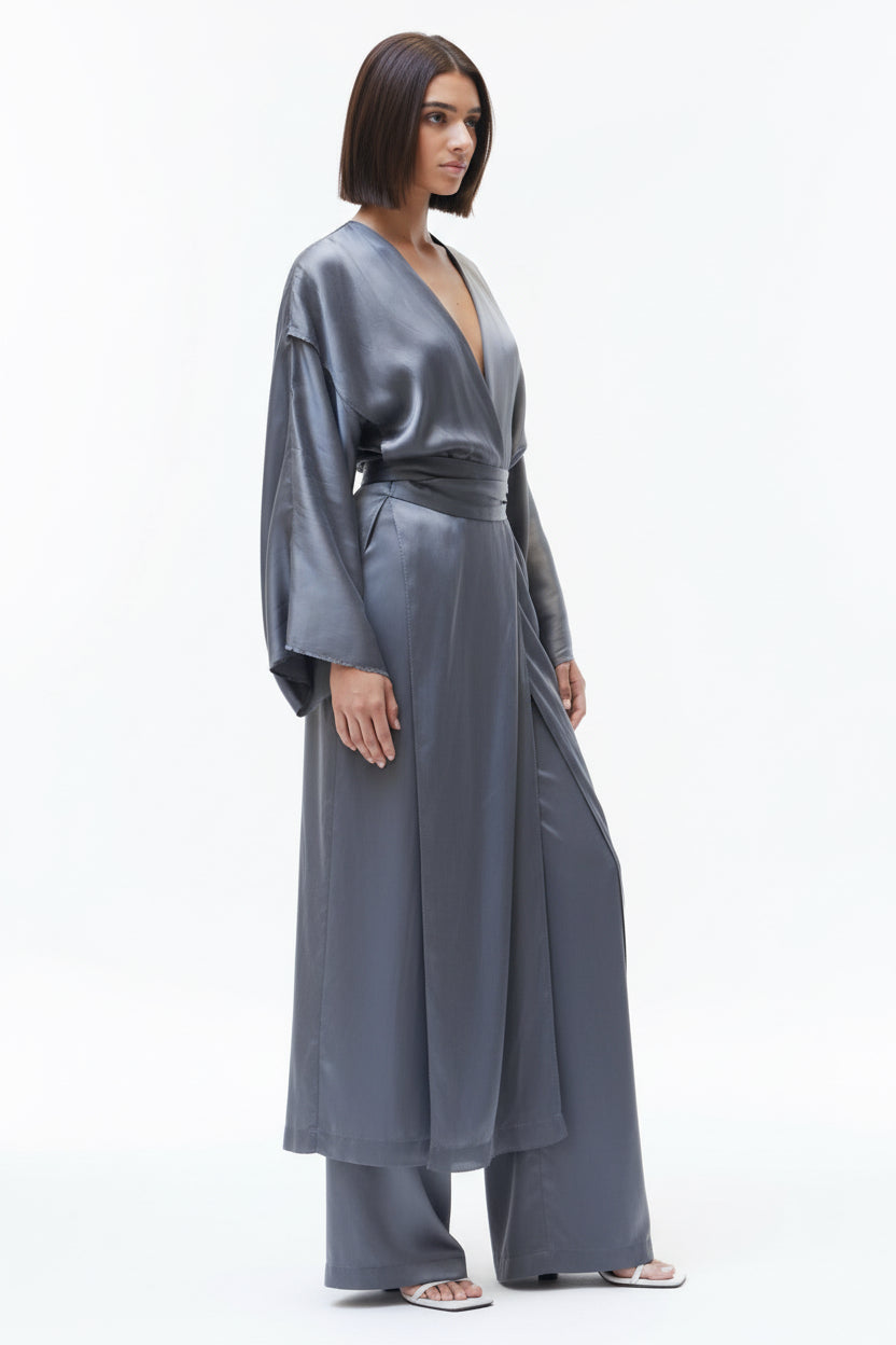 Bemberg Kimono Wrap Dress