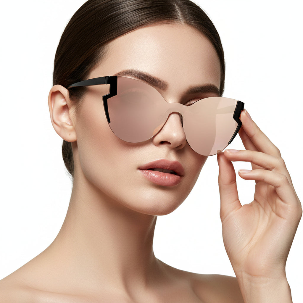 DECATUR | Women Fashion Oversize Cat Eye Sunglasses