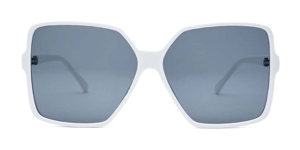 LADYBOSS SUNGLASSES - GLAMOURS (White)