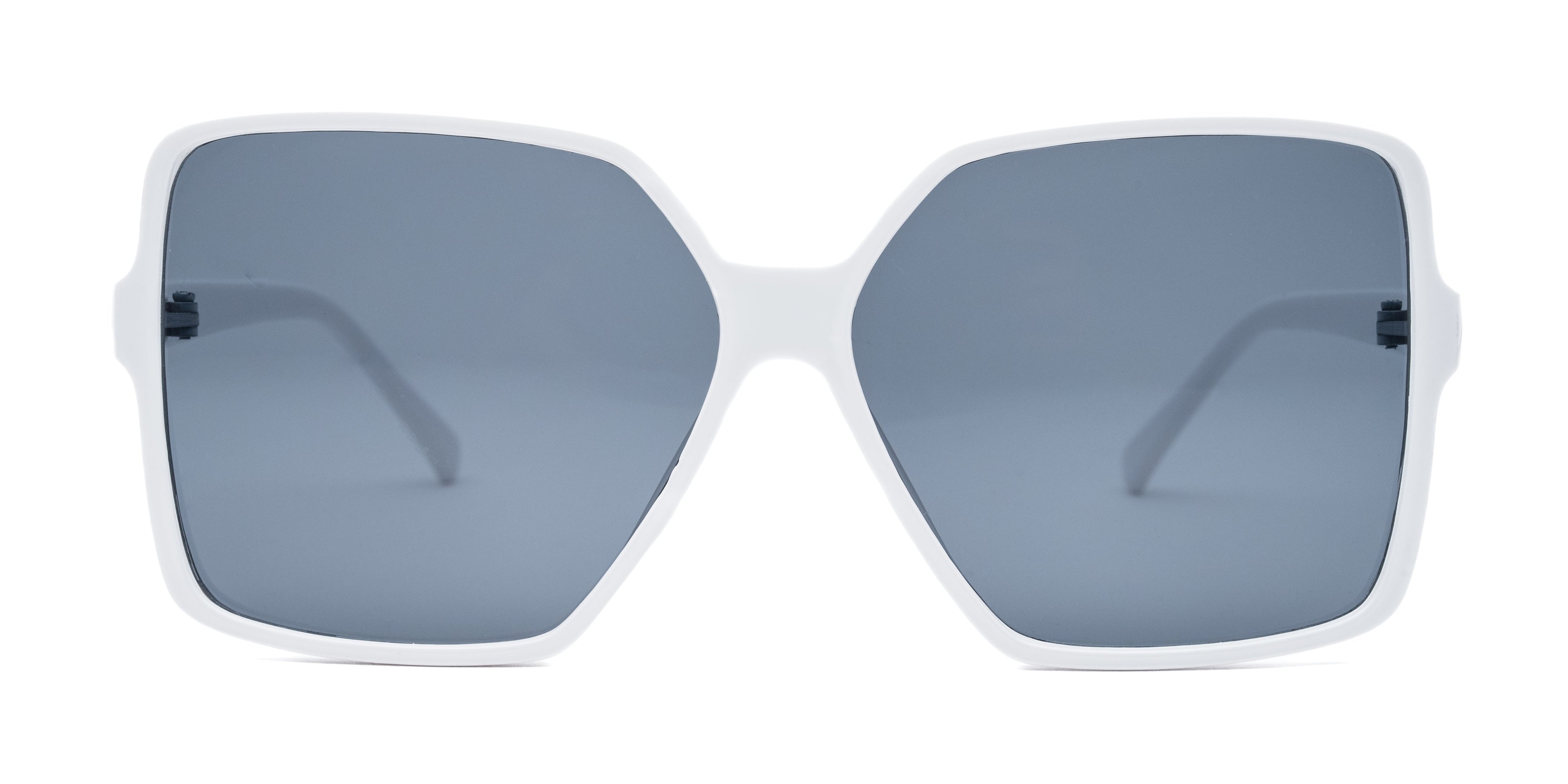 LADYBOSS SUNGLASSES - GLAMOURS (White)