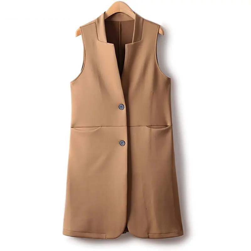 Sleeveless Vests For Women Retro Outerwear