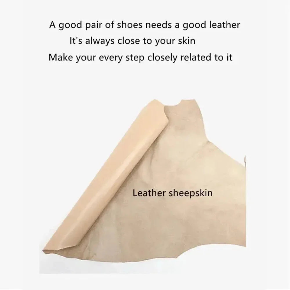 Real Leather Classic Pumps Red Bottom Pointed Toe High Heels